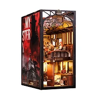 Tradeopia Puzzle 3D en Bois Train Mystère Kit DIY pour Décoration de Bibliothèque
