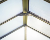 CANOPIA par PALRAM Glory Ensemble de serre haut de gamme de 8 pi x 12 pi - Gris