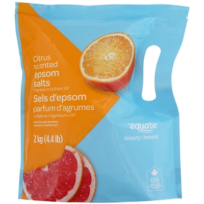Sels d’Epsom parfum d’agrumes Equate Beauté