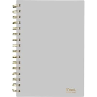 Agenda hebdomadaire Mead® 2026, petit format, gris glacier Agenda