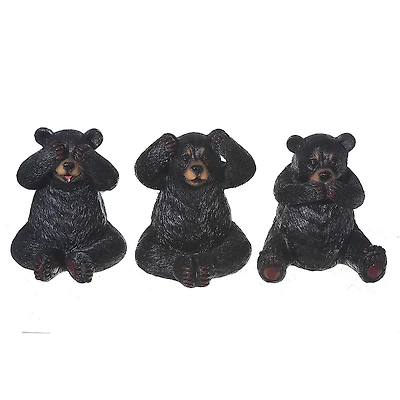 IH Casa Decor Three Wise Bears Asstd