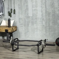 Soozier Trap Bar Solid Hexagon Weight Bar for 2'' Olympic Weight Barbell Bar