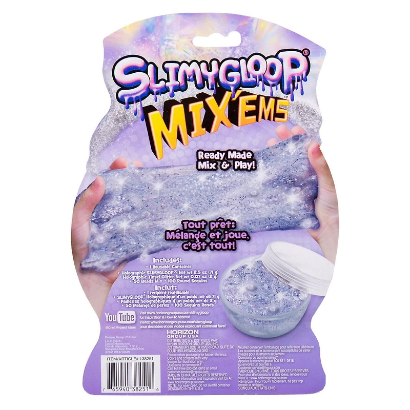 SlimyGloop SLIMYGLOOP® MIX'EMS™ HOLOGRAPHIQUES