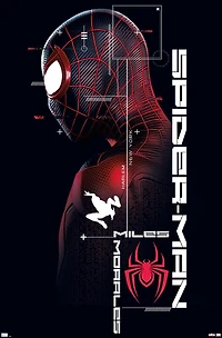 Marvel's Spider-Man: Miles Morales - Miles Wall Poster, 22.375" x 34"
