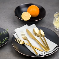 Thyme & Table Barca Gold 20-Piece Flatware Set, Service for 4