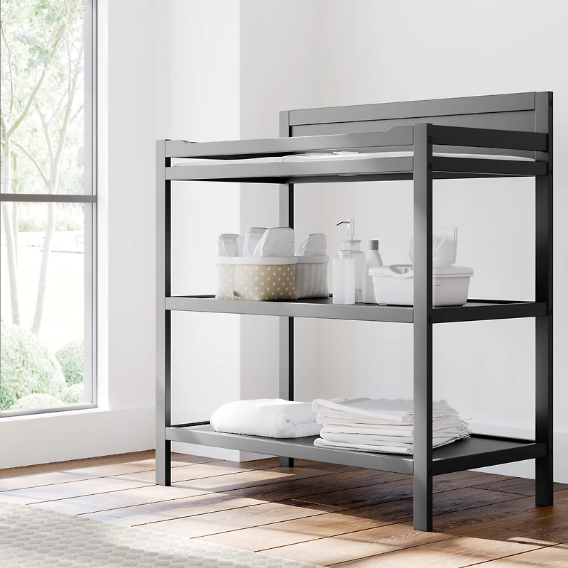 Storkcraft Alpine Changing Table with Bonus Water-Resistant Change Pad
