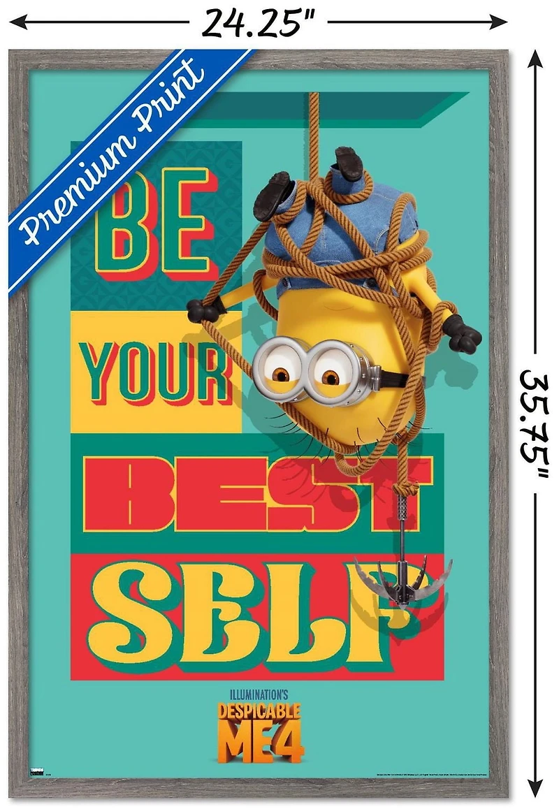 Illumination Despicable Me 4 - Best Self Wall Poster, 22.375" x 34"