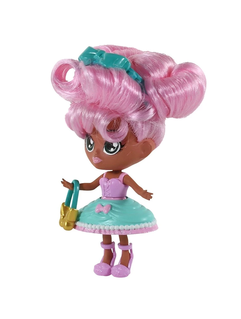 Ensemble de poupée violette, 15 surprises, 1 poupée et 1 placard de rêve ultime