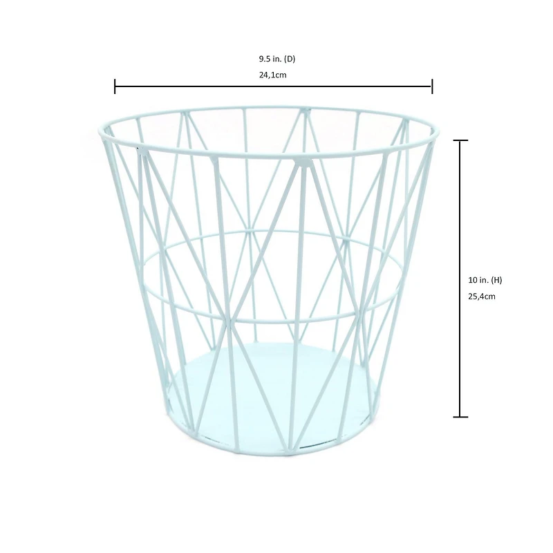 Corbeille en fil métallique hometrends
