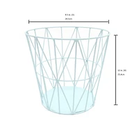 Corbeille en fil métallique hometrends