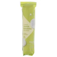 Rondelles de coton biologique Equate Beauté Paquet de 100