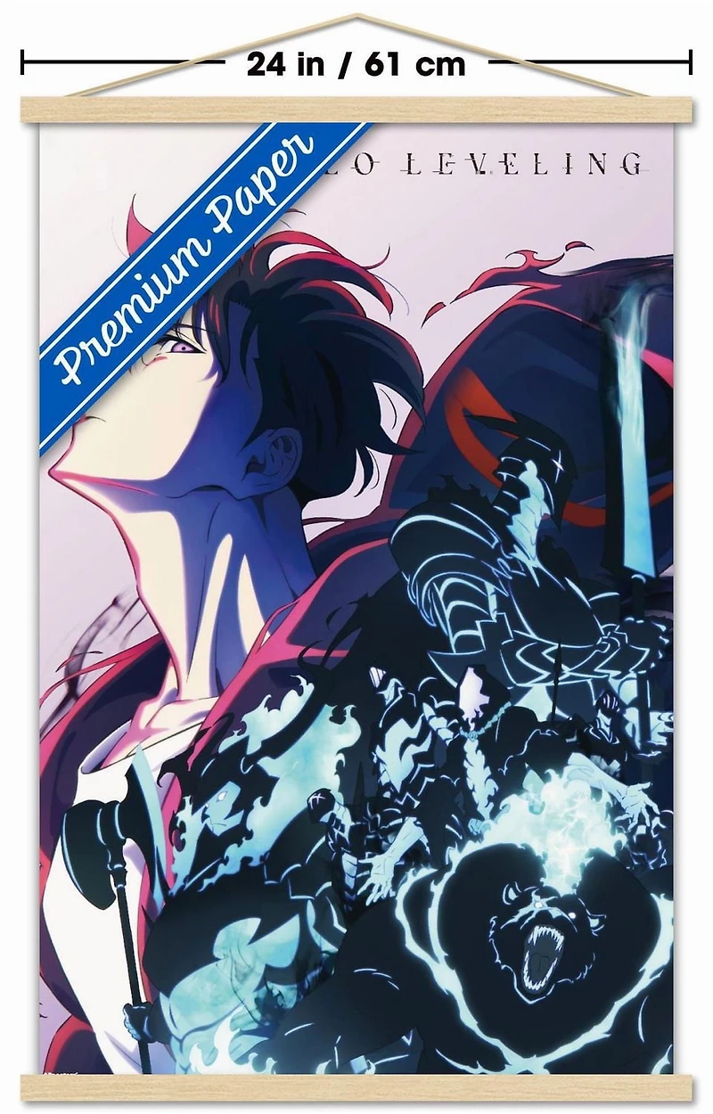 Solo Leveling: Season 2 - Teaser Key Art Wall Poster with Magnetic Frame, 22.375" x 34"