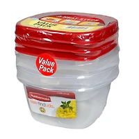 Rubbermaid Ensemble de 6 emballages contenant les aliments