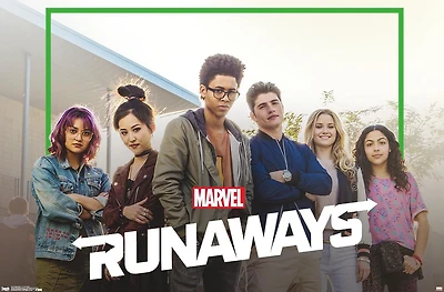 Marvel Comics TV - The Runaways - TV One Sheet Wall Poster, 22.375" x 34"