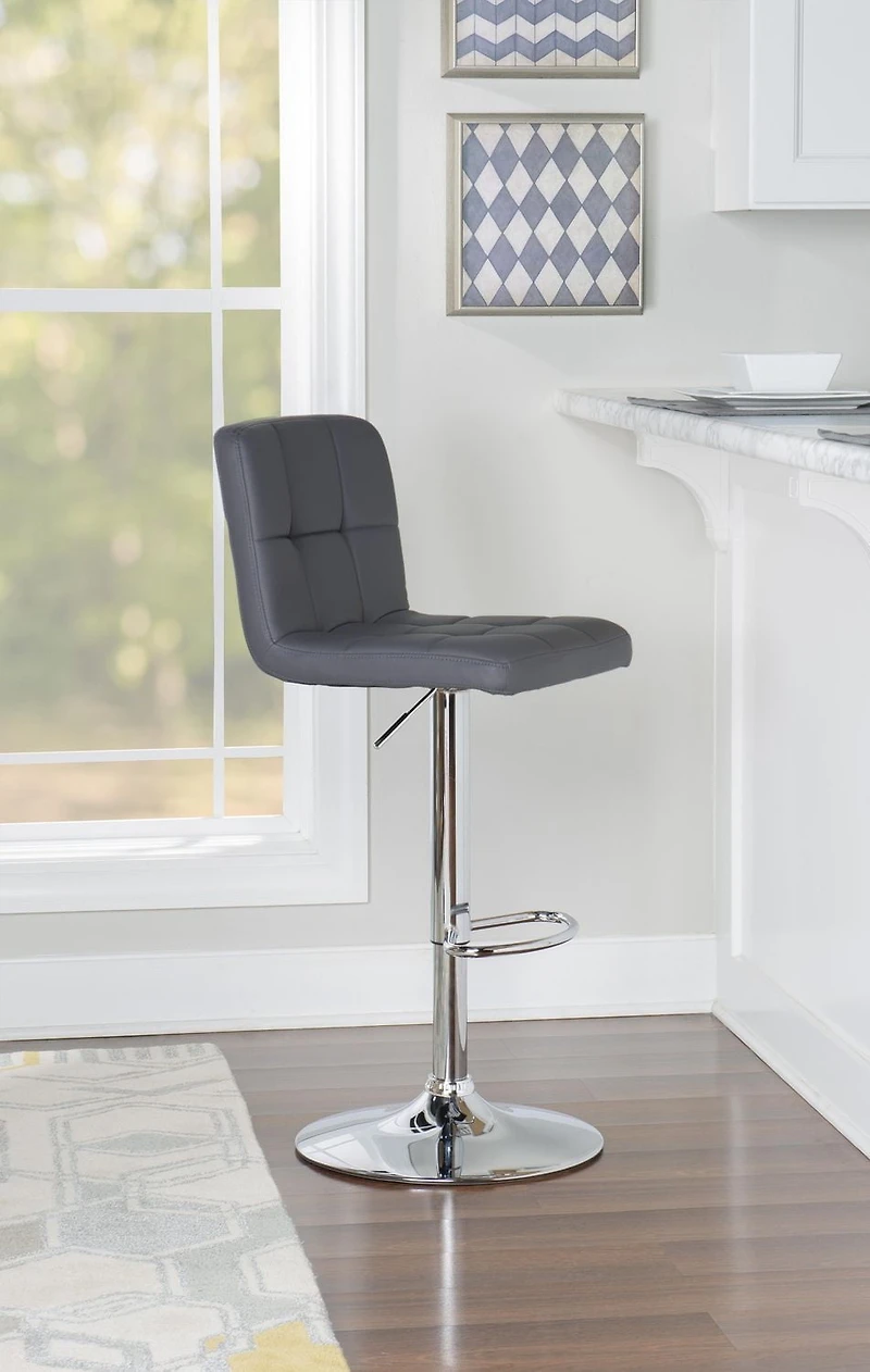 Nasar Barstool, Grey