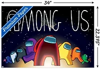 Parmi nous - Univers 22,375" x 34" Affiche Murale avec Punaises, par Trends International