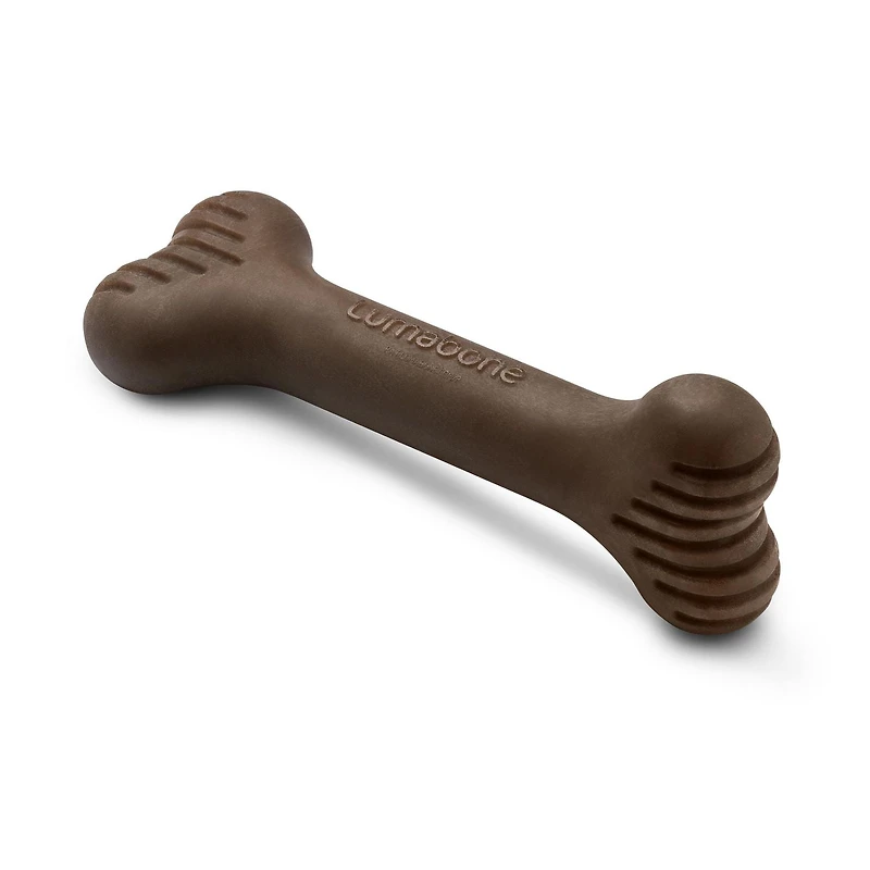 Lumabone Bulkster, jouet à mâcher pour chiens, saveur de bœuf, moyen