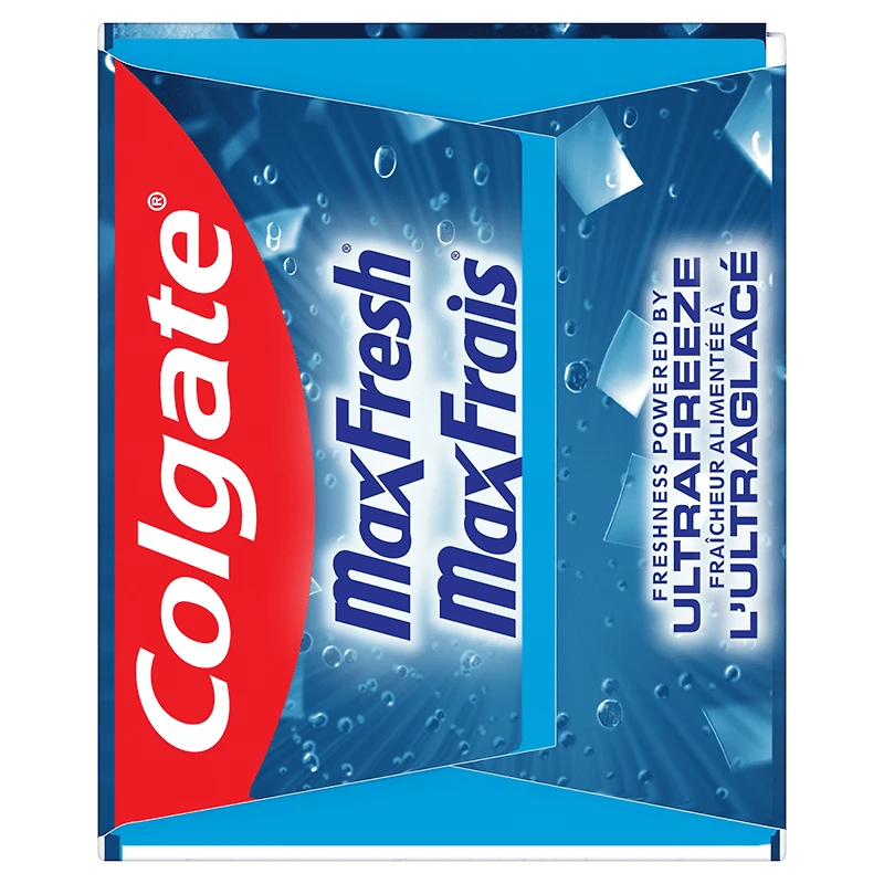 Dentifrice Colgate MaxFrais à la menthe fraîche, 150 ml