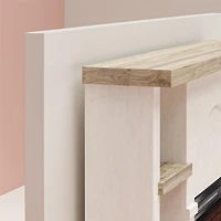Mr. Kate Winston Fireplace Mantel with Built-in Bookshelves