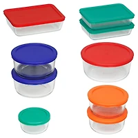 Pyrex® 18-pc Glass Storage Container Sets