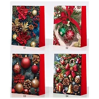 Christmas Gift Bags (Ornaments) (Asstd) (X-Large) - Set of 12