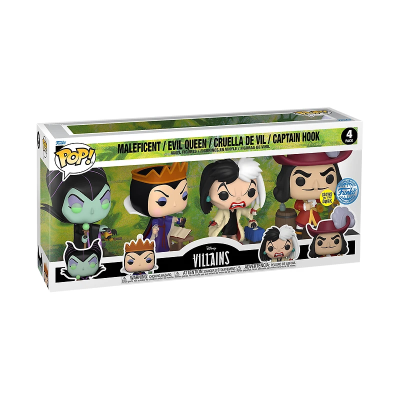 Funko POP Disney: Villains 4PK