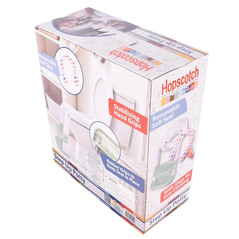 Hopscotch Lane Siège de toilette avec échelle Transition vers le pot