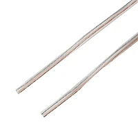 onn. 75 FT./22.8 m Indoor Outdoor Speaker Wire