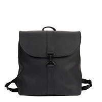 Bababing Sorm Sac à Langer Unisexe - Sac à Dos à Bandoulières Élégant et Pratique - 100% Imperméable en Caoutchouc PU Noir - Grande Capacité pour Tous les Accessoires Bébé - Idéal pour les Parents à l