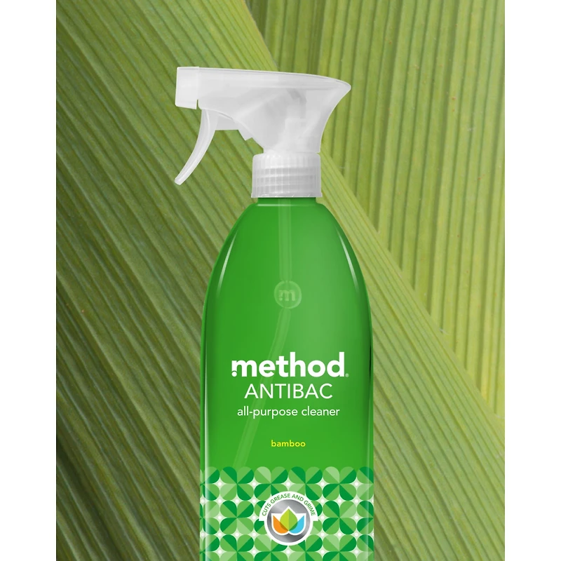 Method Nettoyant Tout Usage Antibactérien au Bambou