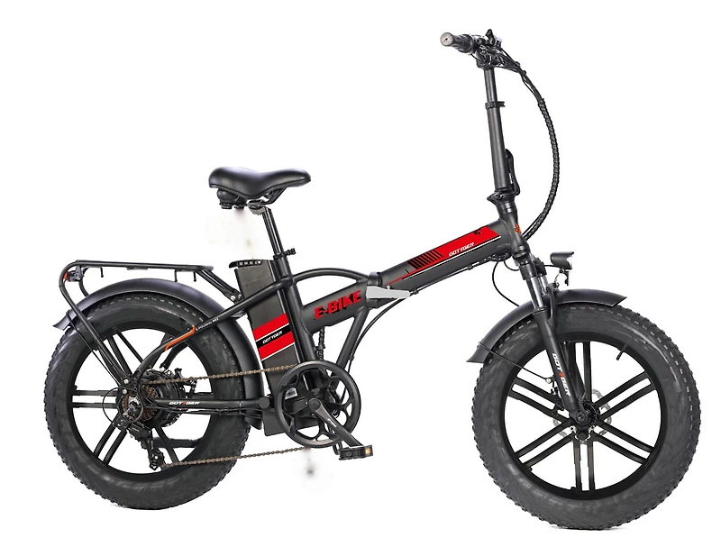 Vélo électrique pliable GoTyger 500 W 20 po 4.0 Fat Tire