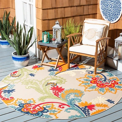 Safavieh Cabana Kuzman Tapis Floral Extérieur