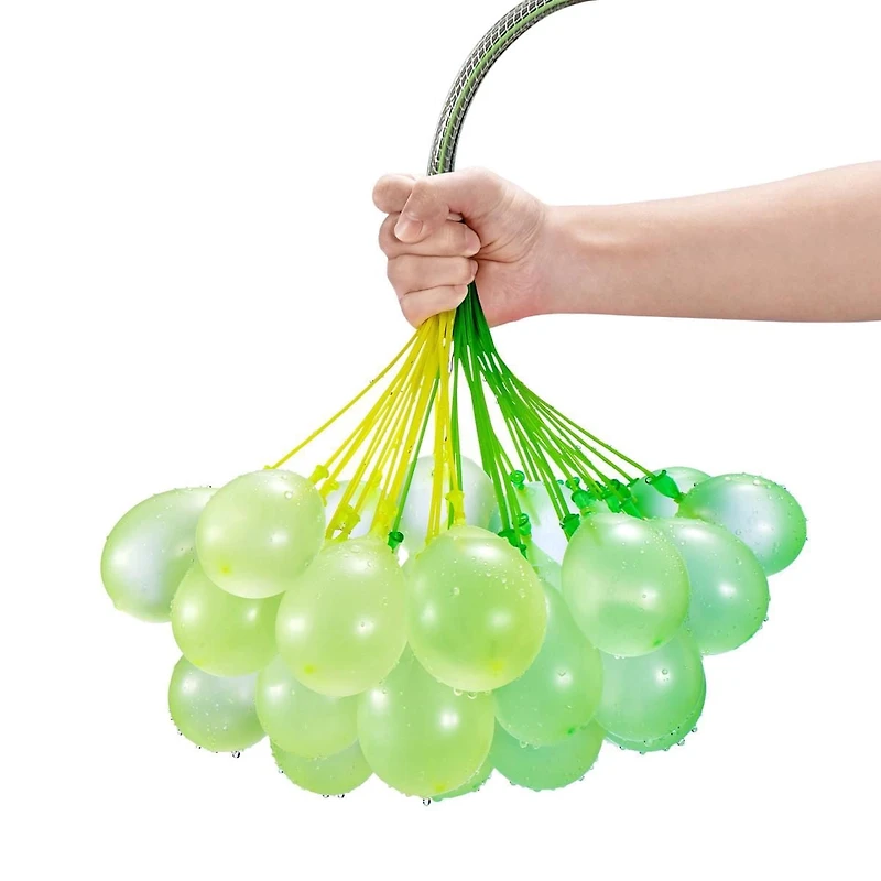 Bunch O Balloons – Fête tropicale, lot gratuit inclus   140 ballons à eau à remplissage rapide et auto-scellants (emballage 3+1) de ZURU   Des ballons à eau pour toute la famille : enfants, adolescent