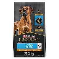 Purina Pro Plan Spécialisée Poulet et riz pour chiens de grandes races, Nourriture Sèche pour Chien 21.3 kg