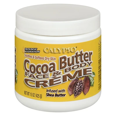 Calypso Crème au Beurre de Cacao Pour le Visage et le Corps