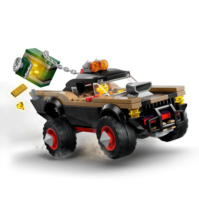 LEGO City Great Vehicles La poursuite en voiture de police tout-terrain 60449 Ensemble de construction (467 pièces)