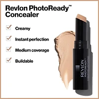 Anticernes Revlon PhotoReady, en bâton, couvrance moyenne, 3,2 ml PHOTO CONCLR 0,048 lb