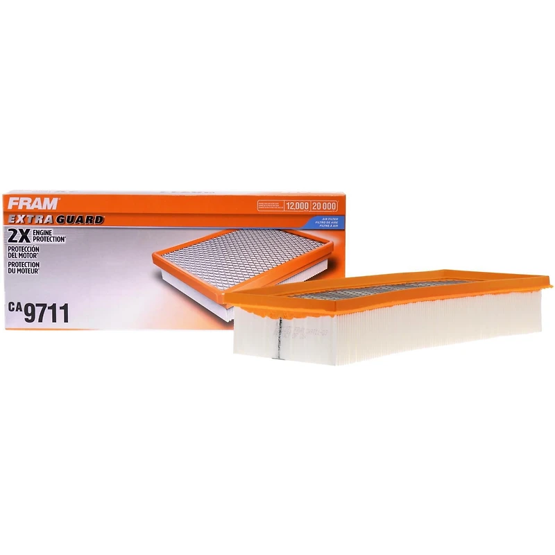 Filtre à air moteur FRAM Extra Guard, CA9711 Filtre à air moteur de 20 000 kilomètres