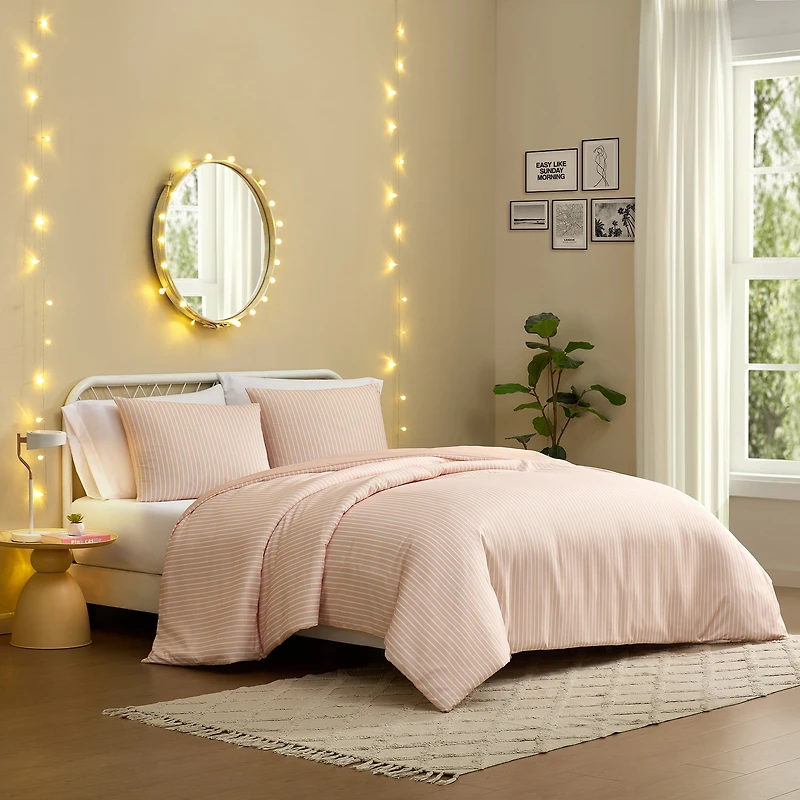 Ensemble de couette dans un sac Mainstays Rentrée des classes, imprimée, 100 % coton - 5 pièces