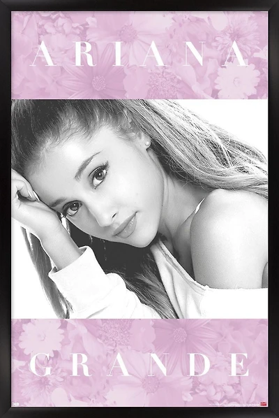 Ariana Grande - Floral Wall Poster, 14.725" x 22.375"