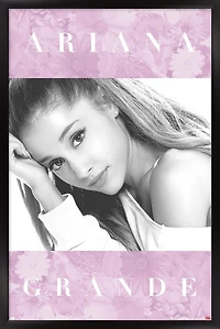 Ariana Grande - Floral Wall Poster, 14.725" x 22.375"