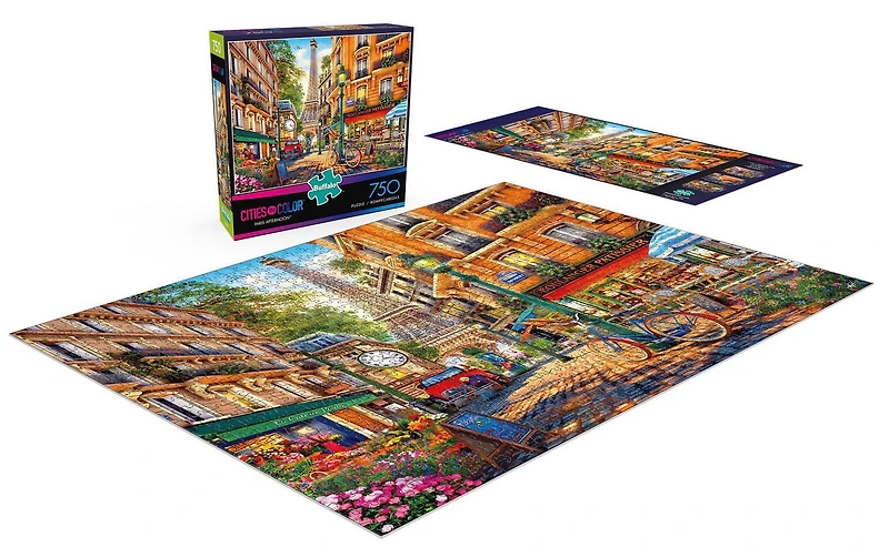 Buffalo Games - Le puzzle Cities in Color - Paris AFternoon - en 750 pièces