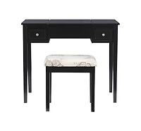 Joanna Black Butterfly Vanity Set