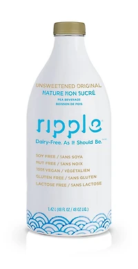 Ripple Nature Non Sucré à Base de Plantes Boisson de Pois
