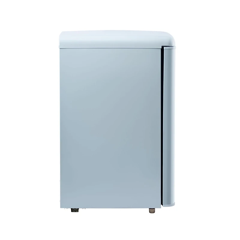 30 Bottle Freestanding Retro Wine Cooler in Wine Red