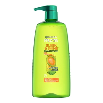 Garnier Fructis, Shampooing Douceur & Brillance 1 L, Shampoing Lisse et Brillance