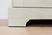 South Shore Lilak Commode à porte 5 tiroirs