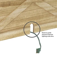 Holiday Time Christmas Tree Crate Base Cover