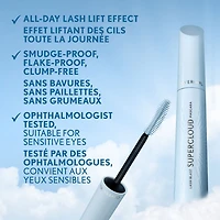 Lash Blast Supercloud Mascara, Long-Lasting, Doesn't Clump, Doesn't Smudge, Doesn't Flake, Vegan Mascara, Weightless perfect length