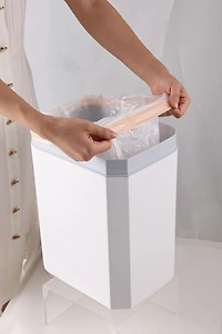 2 Pack, Step N' Sort Motion Sensor Touchless Trash Can, 16L and 11L